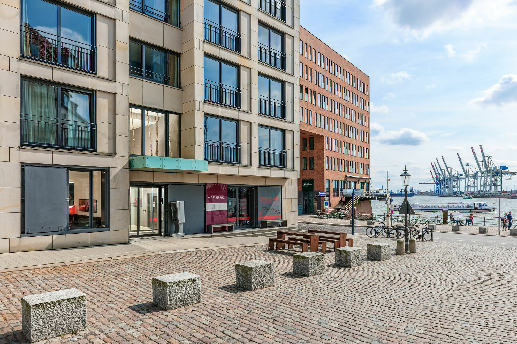 Clipper Boardinghouse - Hamburg-Holzhafen Aparthotel Exteriör bild